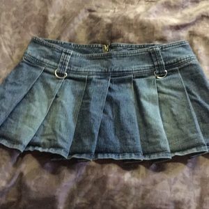 Jean skirt